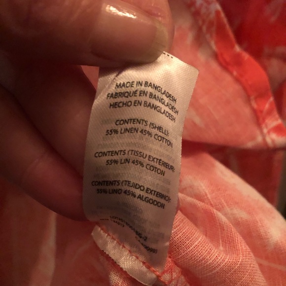 Trunks Surf & Swim Co. Shirt, Size XXL, Excellent condition, Linen & Cotton - Picture 4 of 6